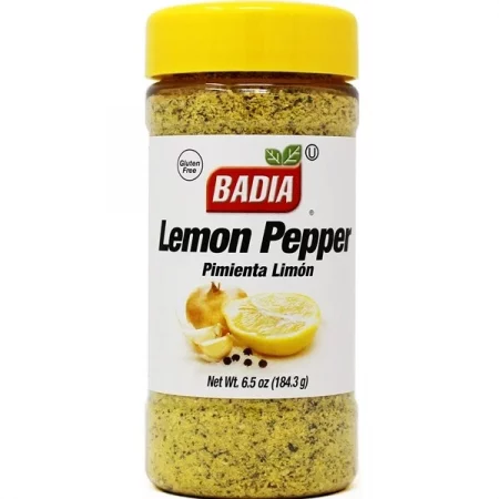 BADIA LEMON PEPPER 6.5OZ