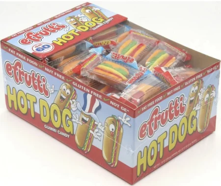 EFRUTTI HOT DOG CANDY .32OZ