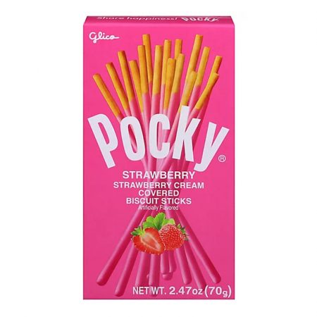 GLICO POCKY STRAW STICKS 2.47OZ