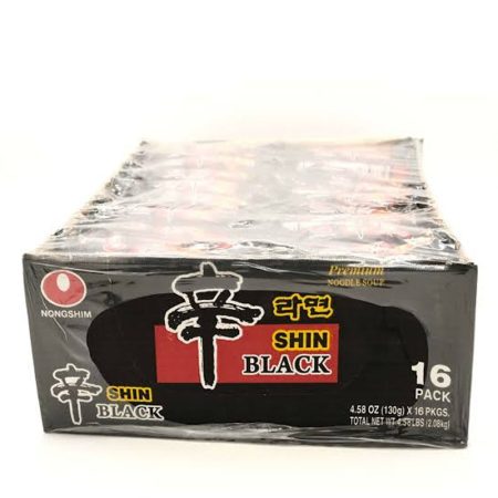 NONGSHIM SHIN RAMYUN BLACK 16 (4X4) / 4.58 OZ