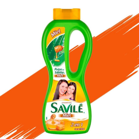 SAVILE SHAMPOO C/MIEL 2 EN 1 12/ 730 ML